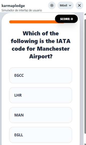 r/karmapledge_dev - Quiz Master Diario – screenshot 3