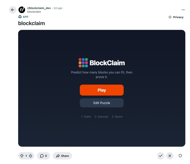BlockClaim – screenshot 3