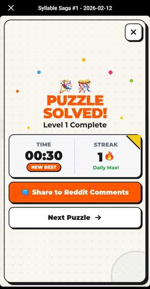 Syllable Saga – screenshot 10