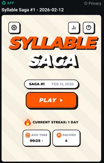 Syllable Saga – screenshot 7