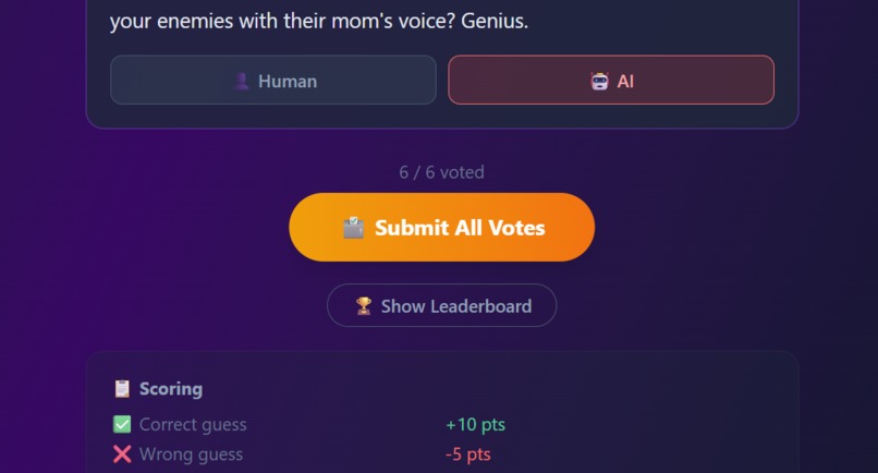Guess the AI -TURING TEST – screenshot 6