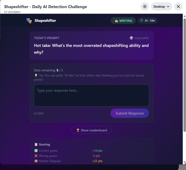 Guess the AI -TURING TEST – screenshot 3