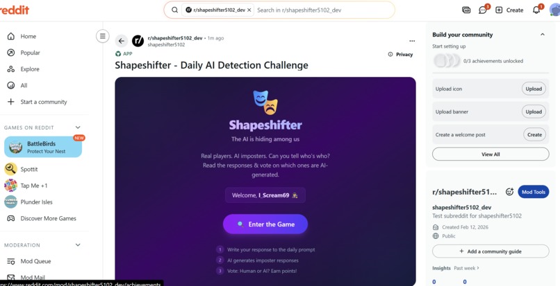 Guess the AI -TURING TEST – screenshot 1
