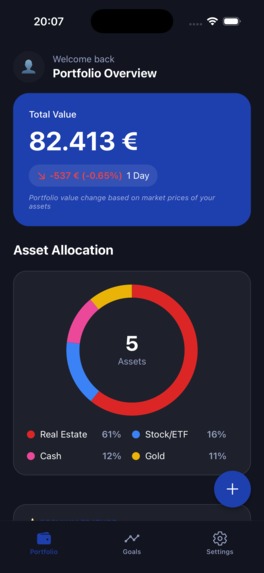 OnePortofolio – screenshot 1