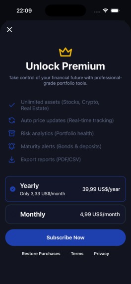 OnePortofolio – screenshot 3