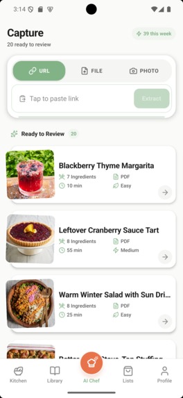 Cuisy: Recipes & Grocery List – screenshot 8