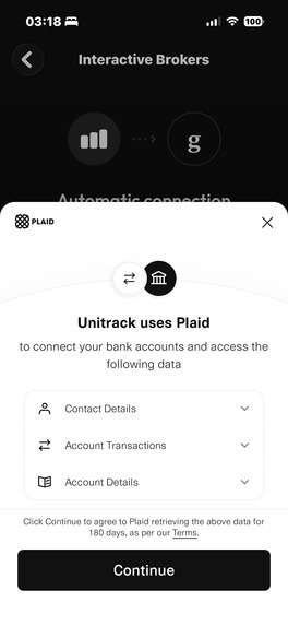 Unitrack – screenshot 1