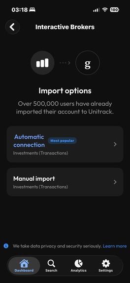 Unitrack – screenshot 5