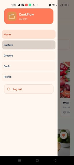 Cookflow – screenshot 2
