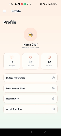 Cookflow – screenshot 3