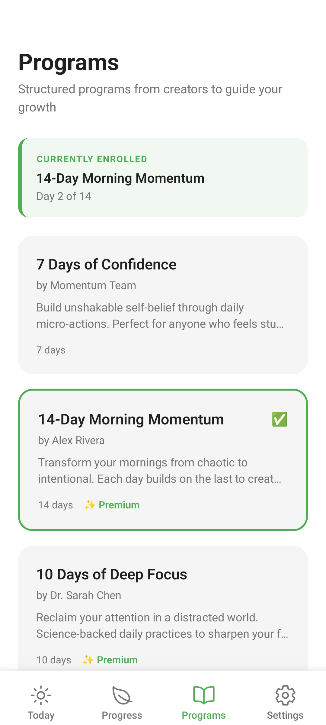 Momentum | Devpost