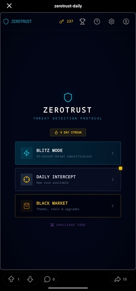 ZeroTrust Daily – screenshot 1