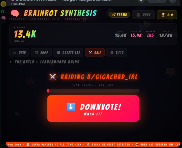 Brainrot-Synthesis – screenshot 7
