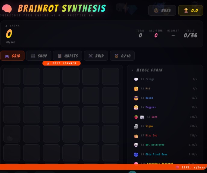 Brainrot-Synthesis – screenshot 8