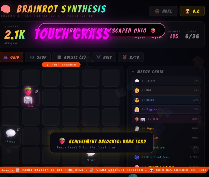 Brainrot-Synthesis – screenshot 5