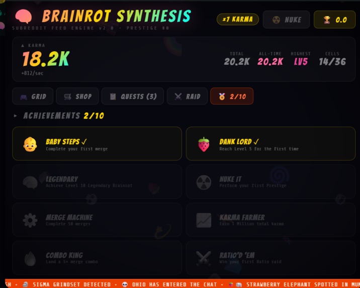 Brainrot-Synthesis – screenshot 14