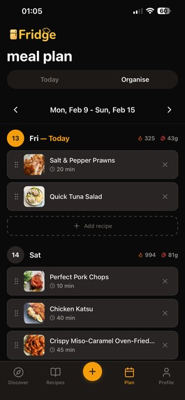 Fridge: Meal Planner and Recipes – screenshot 3