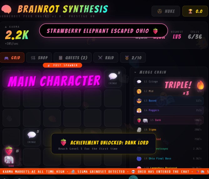 Brainrot-Synthesis – screenshot 15