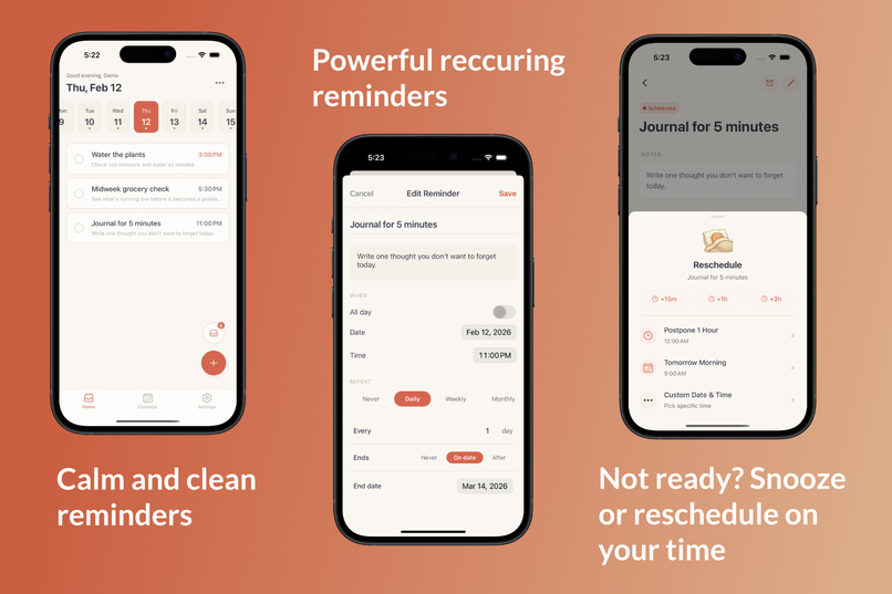 Remio: Gentle Reminders – screenshot 3