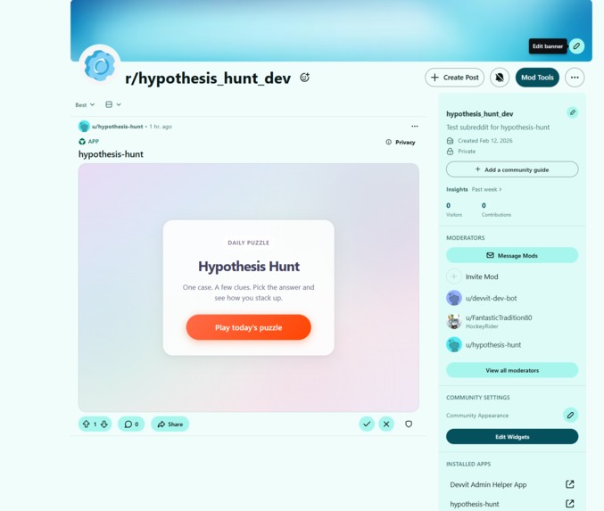 Hypothesis Hunt – screenshot 3