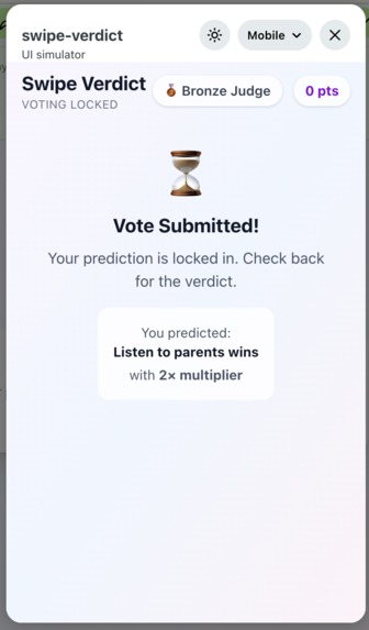 Swipe Verdict – screenshot 3