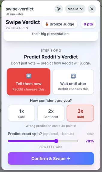 Swipe Verdict – screenshot 7