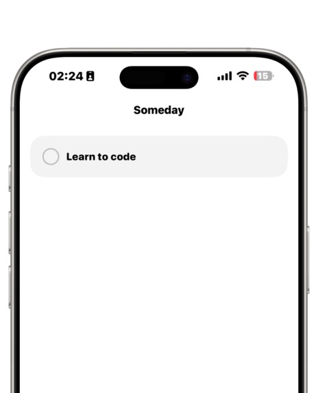 minimaList - To Do & Reminder List – screenshot 3