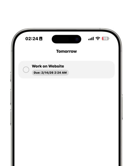 minimaList - To Do & Reminder List – screenshot 5