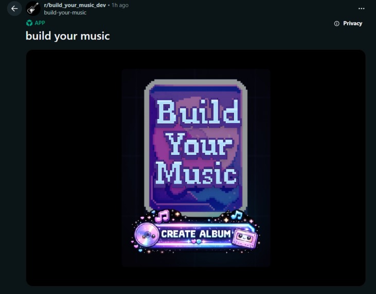 Build Your Music – screenshot 1