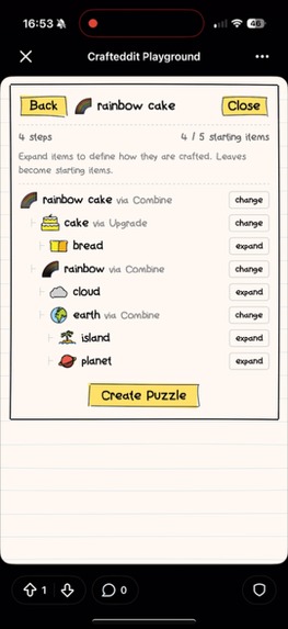 Crafteddit – screenshot 5