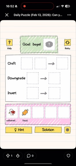 Crafteddit – screenshot 2