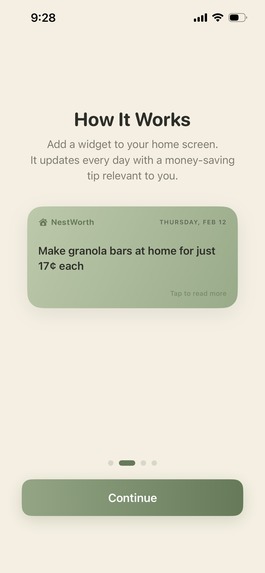 NestWorth – screenshot 2