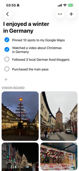 DreamListDo - Turn dreams into action – screenshot 1