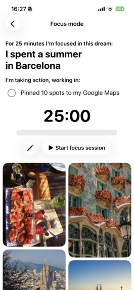 DreamListDo - Turn dreams into action – screenshot 2