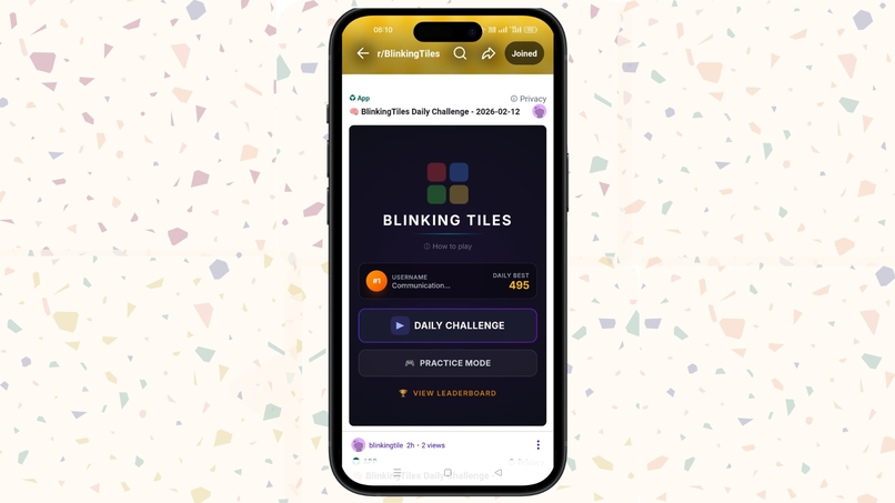 Blinking Tiles – screenshot 1