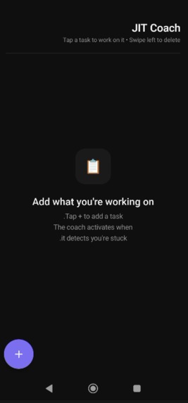 JIT Coach – screenshot 1