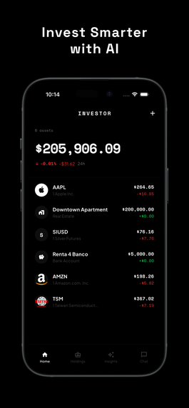 INVESTOR: Monitor Investments – screenshot 1