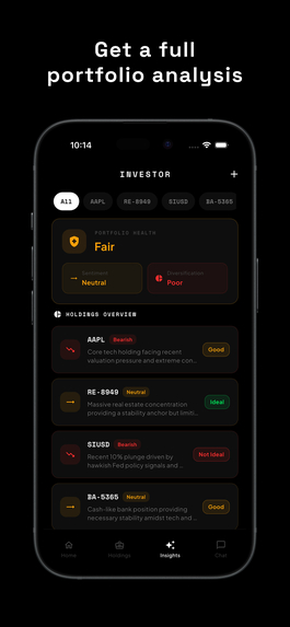 INVESTOR: Monitor Investments – screenshot 3