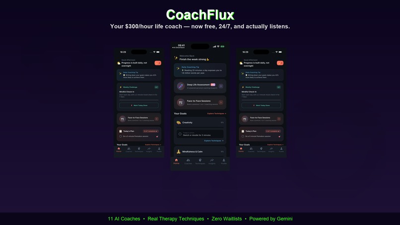 AI CoachFlux – screenshot 2