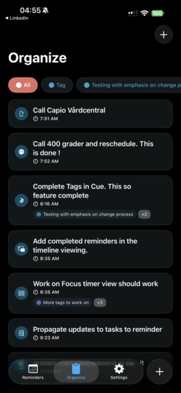 Cue:it – screenshot 4