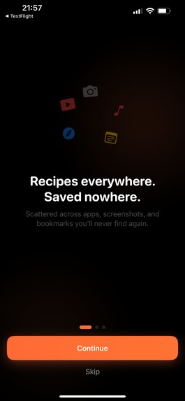 Orubu: Modern Recipe Manager – screenshot 1