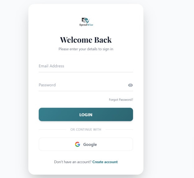 SpendWise  – screenshot 3