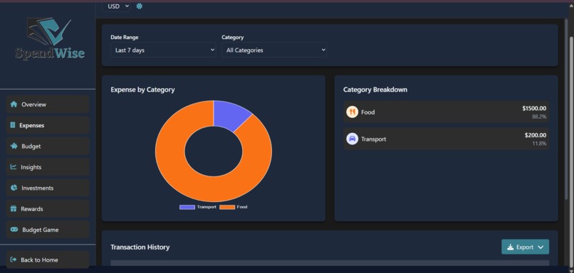 SpendWise  – screenshot 5