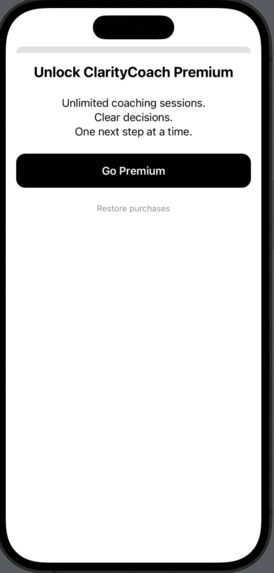 ClarityCoach – screenshot 4
