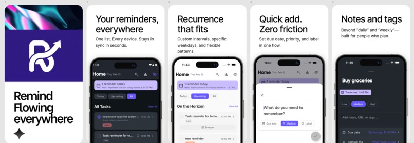 Remind Flow – screenshot 2
