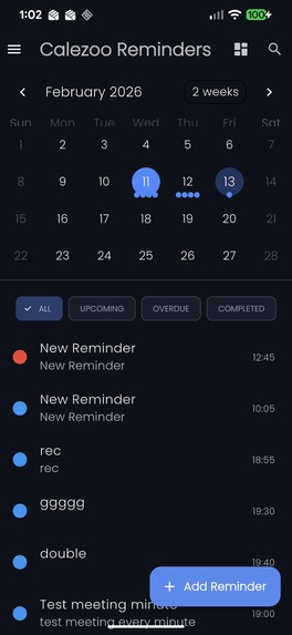 Calezoo Reminders – screenshot 2