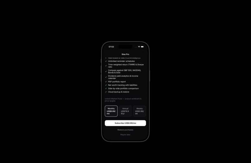 StaX – screenshot 6