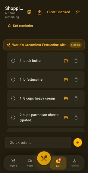 Kitsho | From Saved Recipe to Dinner Made – screenshot 13
