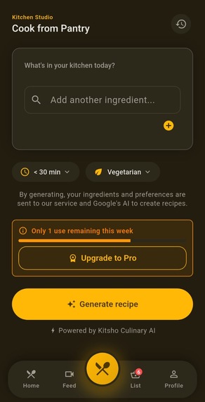 Kitsho | From Saved Recipe to Dinner Made – screenshot 17