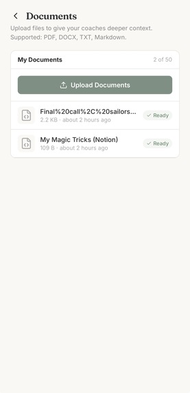 Pusulio | AI Coaching in Your Pocket – screenshot 3